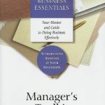 MANAGER'S TOOLKIT
