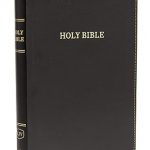 KJV, Thinline Bible, Leathersoft, Black, Red Letter, Comfort Print: Holy Bible, King James Version