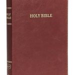 KJV, Thinline Bible, Leathersoft, Burgundy, Red Letter, Comfort Print: Holy Bible, King James Version